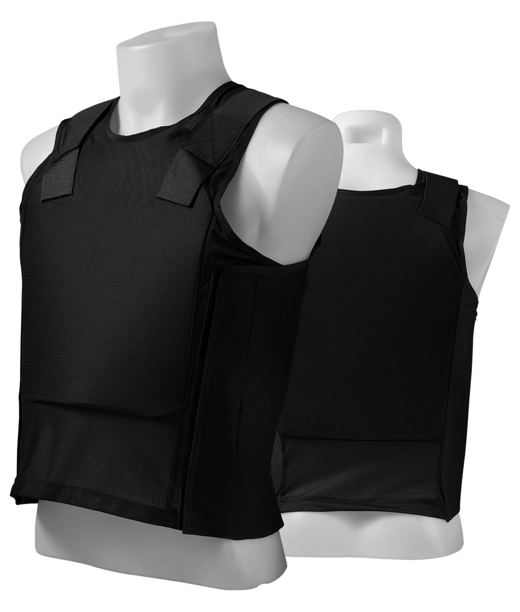 Concealable Bulletproof Vest IIIA Level – Soft Anti-Bullet T-Shirt Style, Stab-Resistant, For Security & Outdoor Training